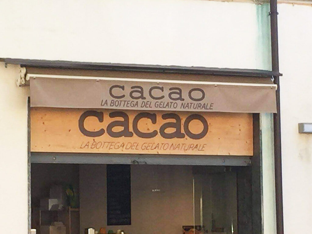 Tenda gelateria Cacao Forlì