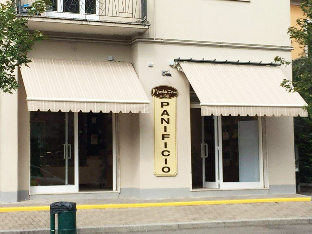 tende panificio Il Vecchio Forno di Biffi